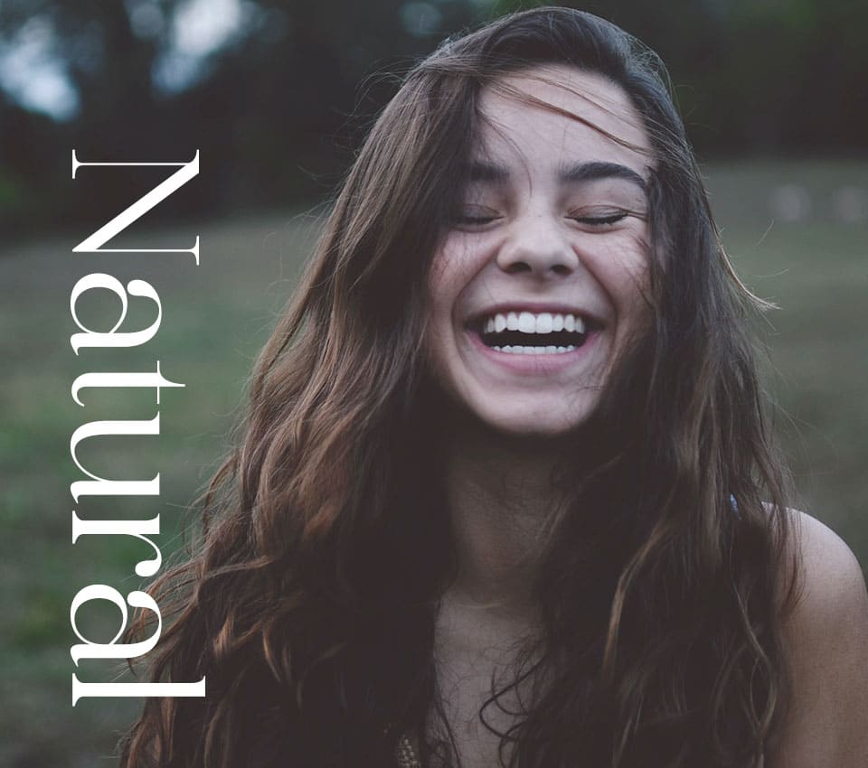 natural beauty smiling woman portrait