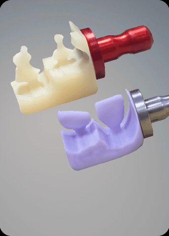 3d printed dental implant model with scanbody2